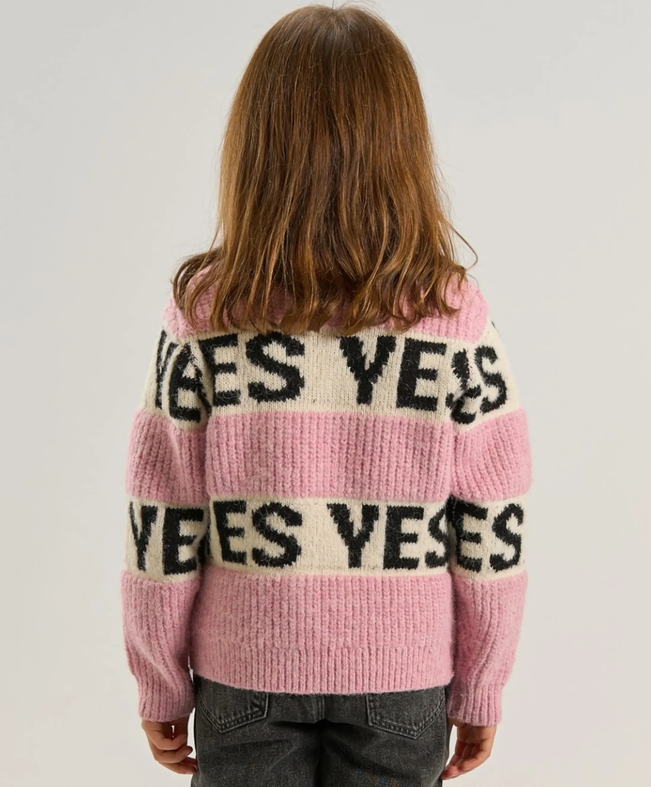 Meisjes trui roze