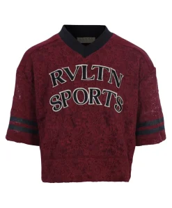 Meisjes T-shirt bordeaux