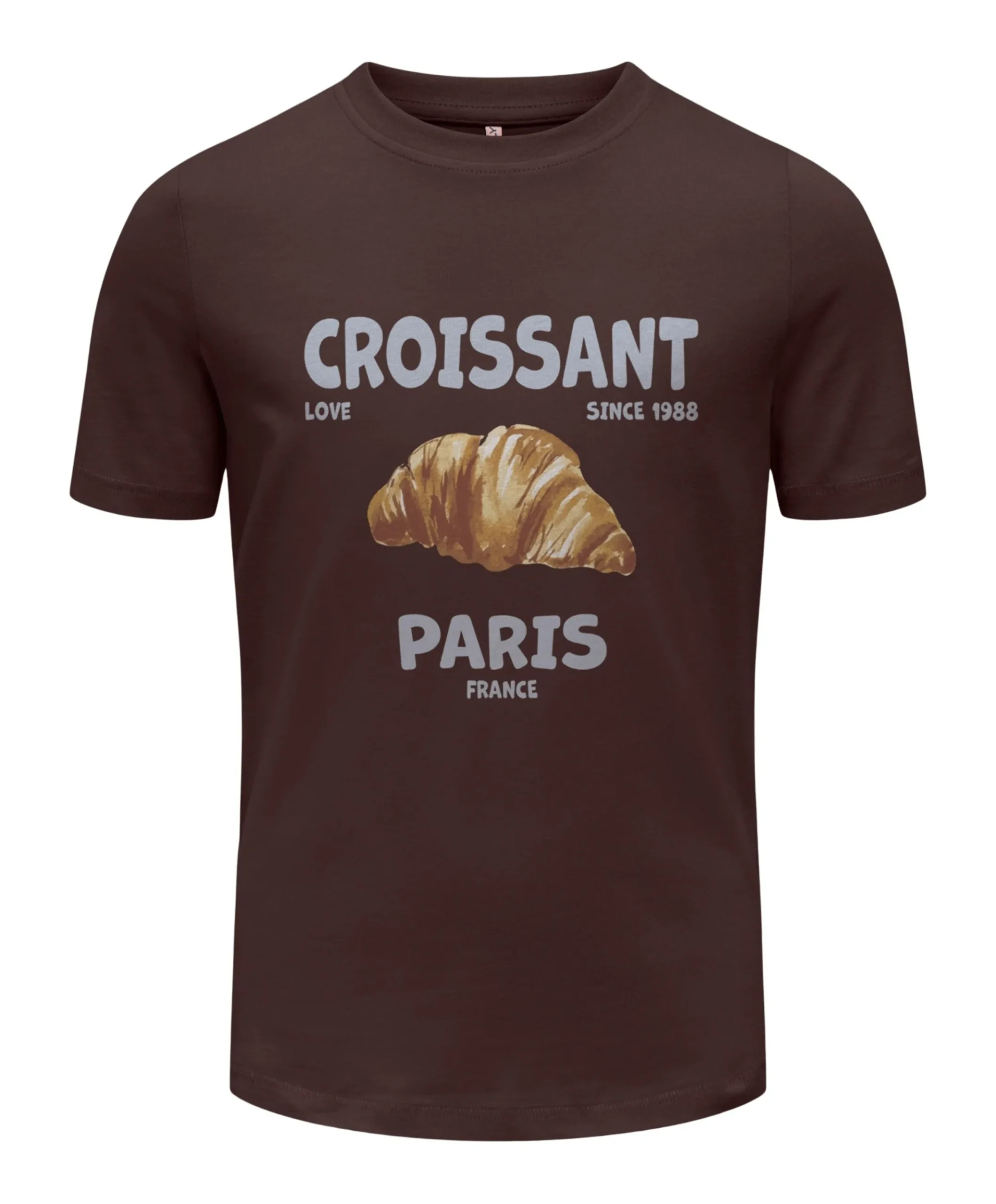 Meisjes T-shirt bruin