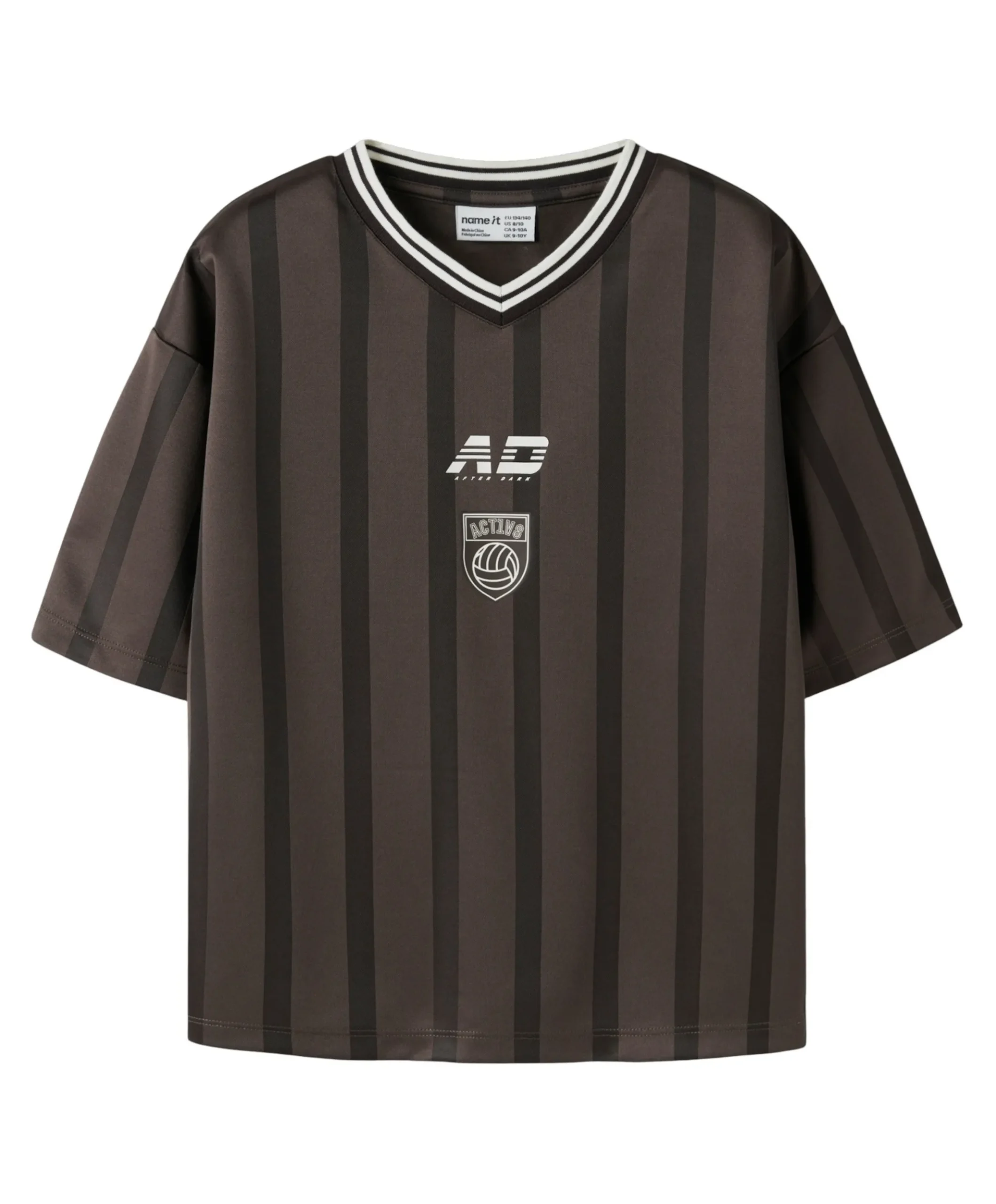 Meisjes T-shirt bruin