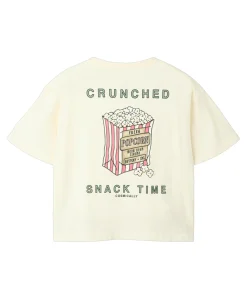 Meisjes T-shirt ecru
