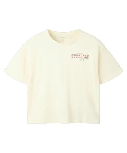 Meisjes T-shirt ecru