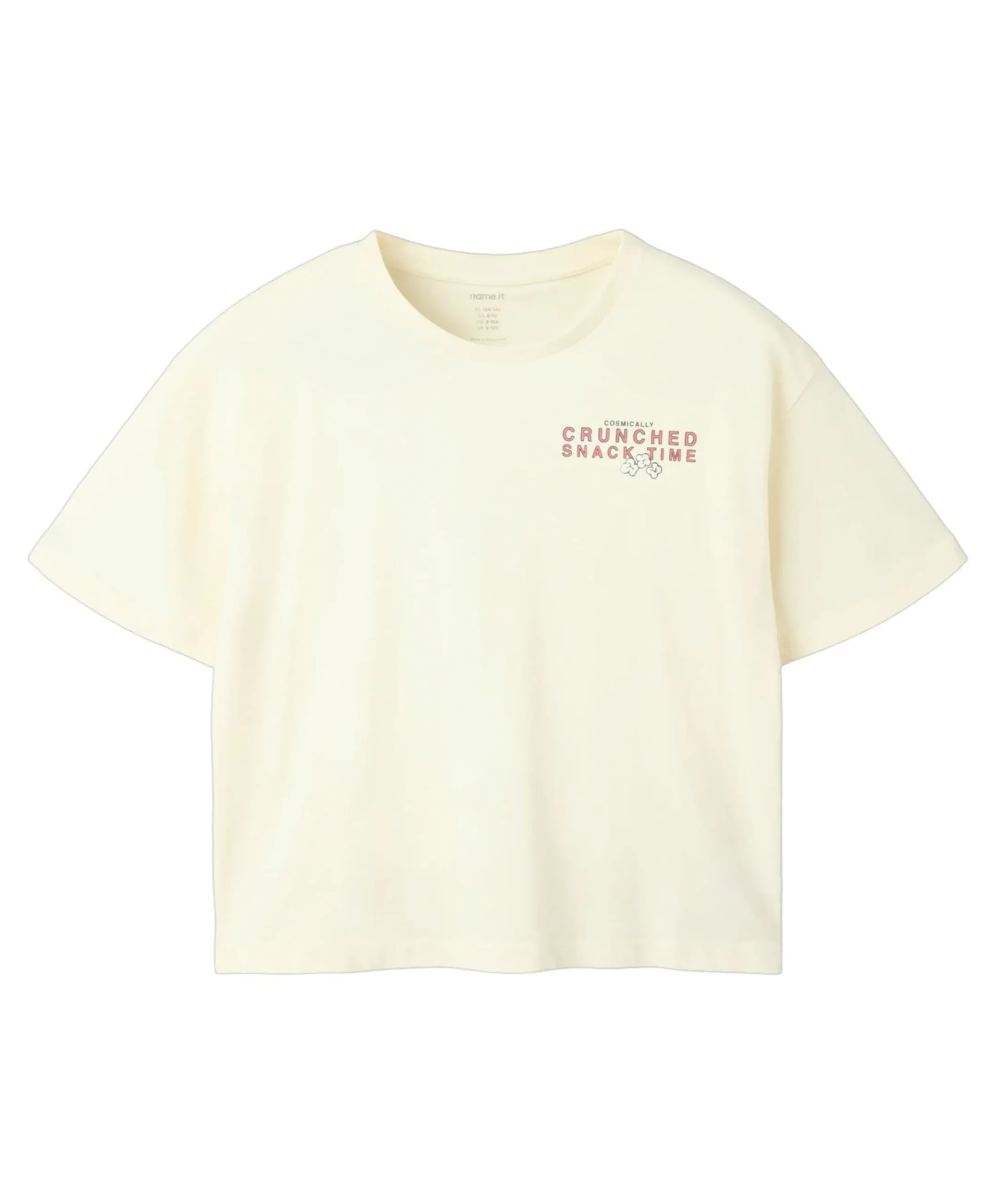 Meisjes T-shirt ecru