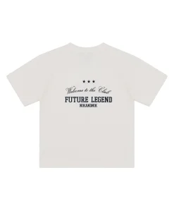 Meisjes T-shirt ecru