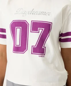 Meisjes T-shirt ecru