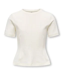Meisjes T-shirt ecru
