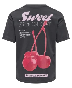 Meisjes T-shirt grijs