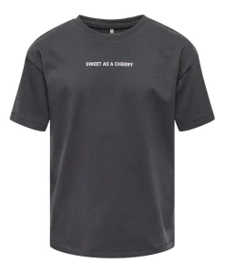 Meisjes T-shirt grijs