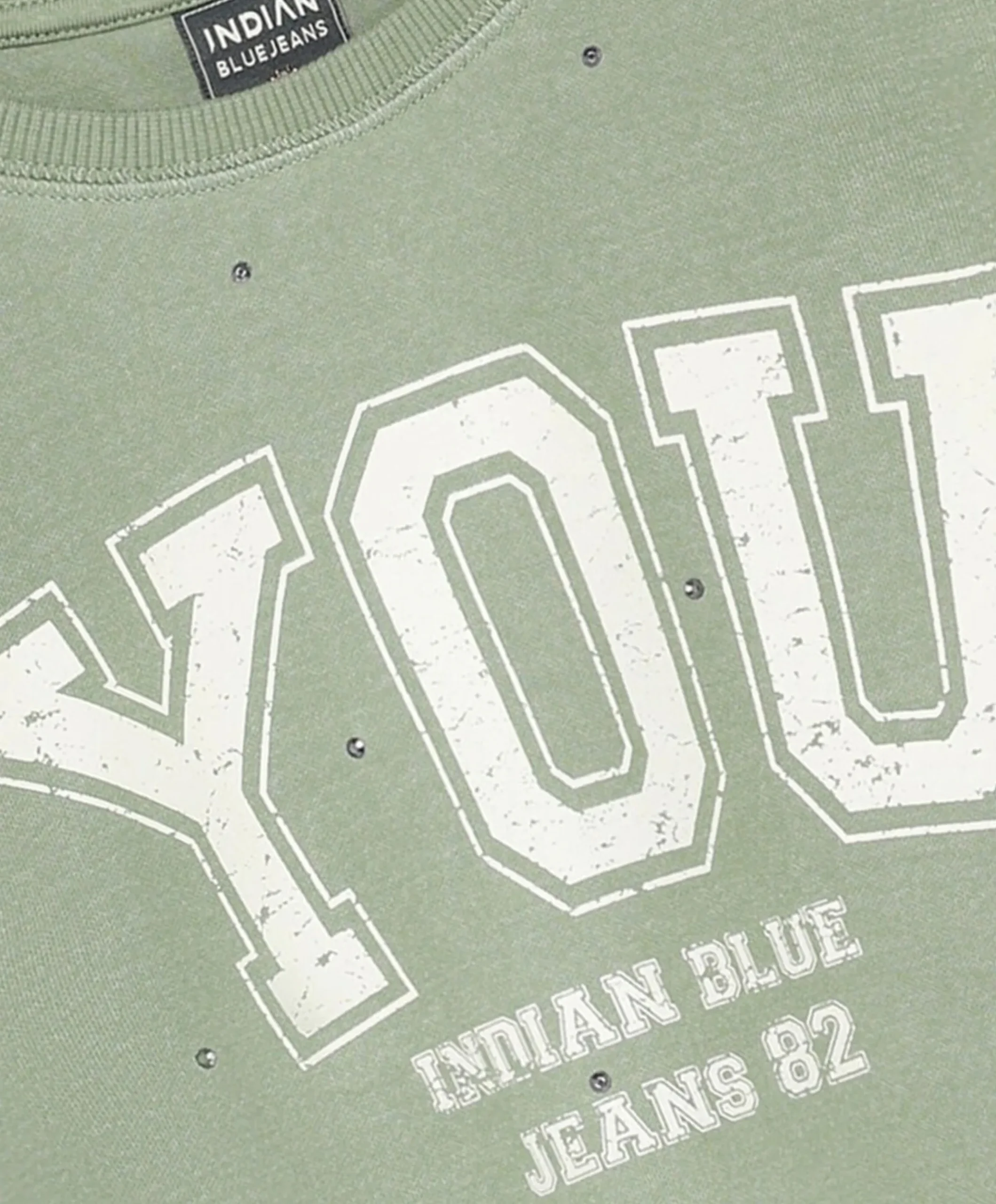 Meisjes T-shirt groen