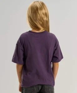 Meisjes T-shirt paars