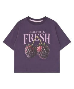 Meisjes T-shirt paars