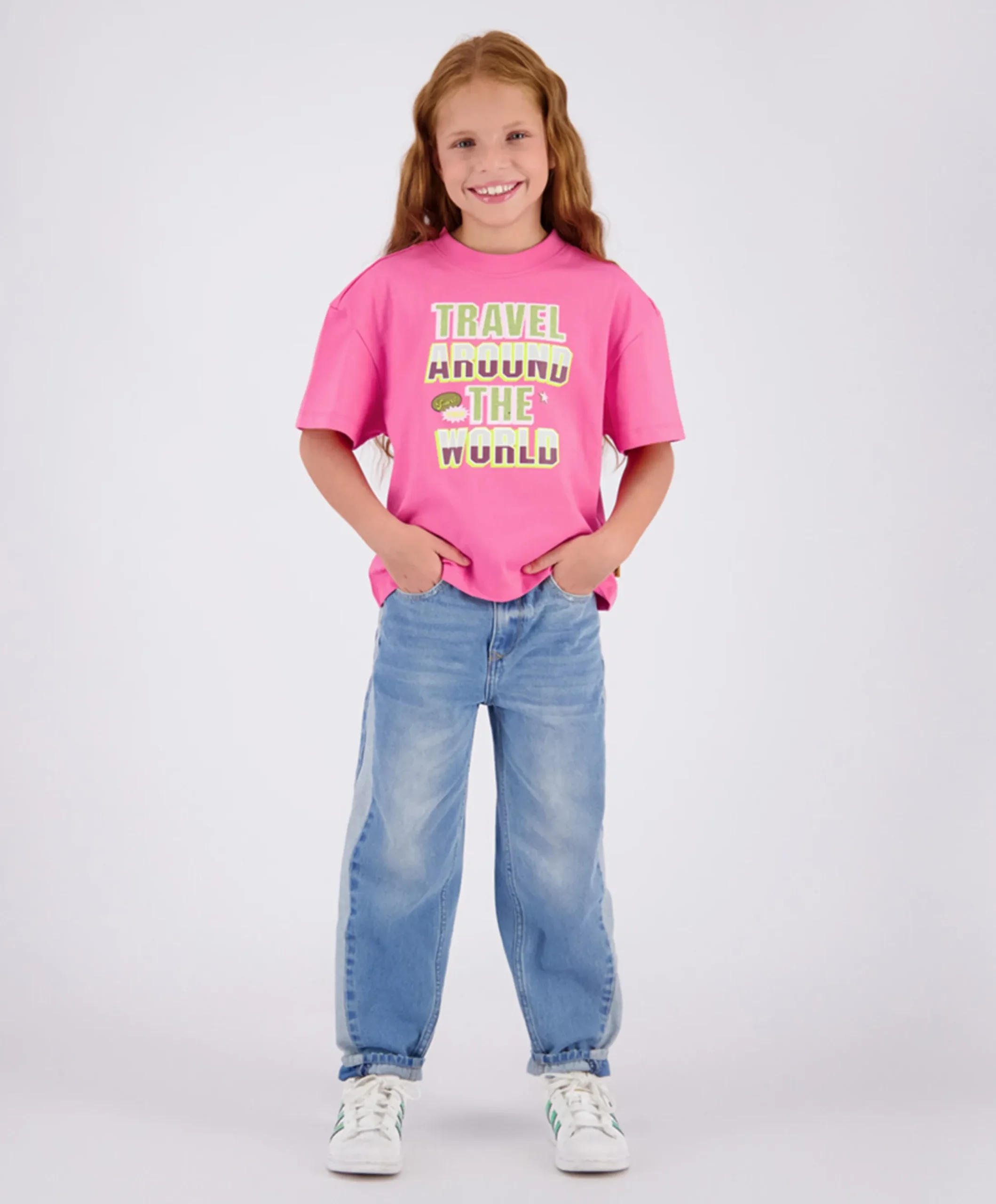 Meisjes T-shirt roze