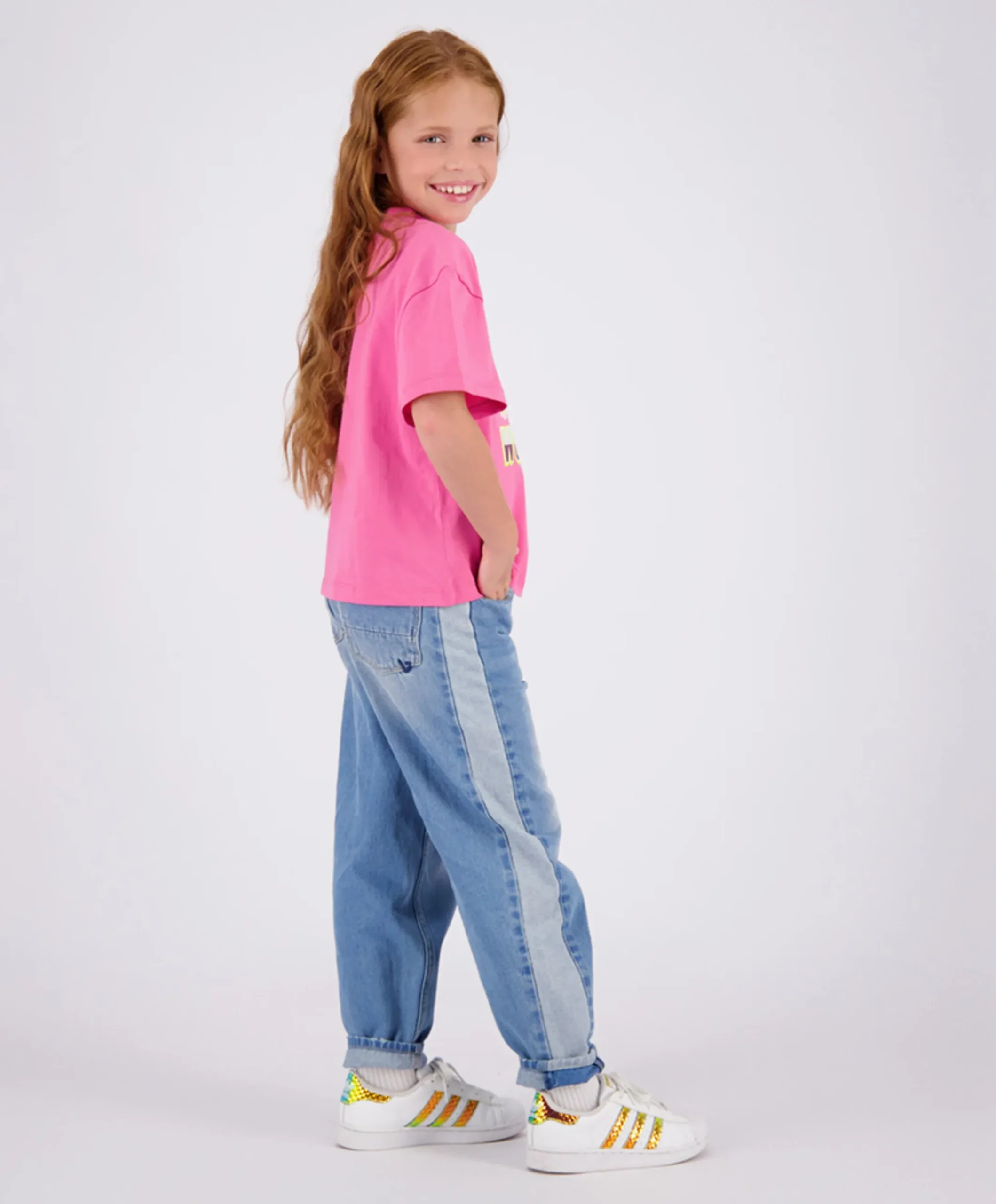 Meisjes T-shirt roze