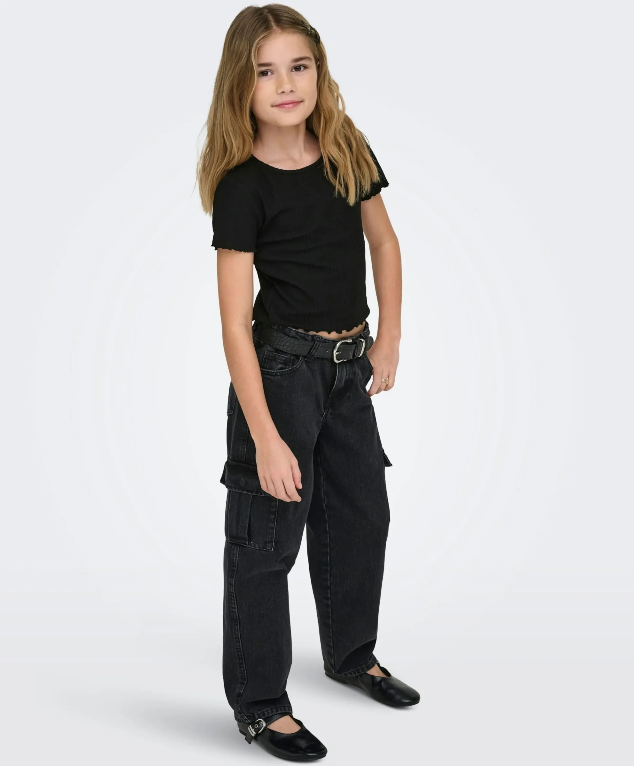 Meisjes T-shirt zwart