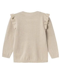 Meisjes vest beige