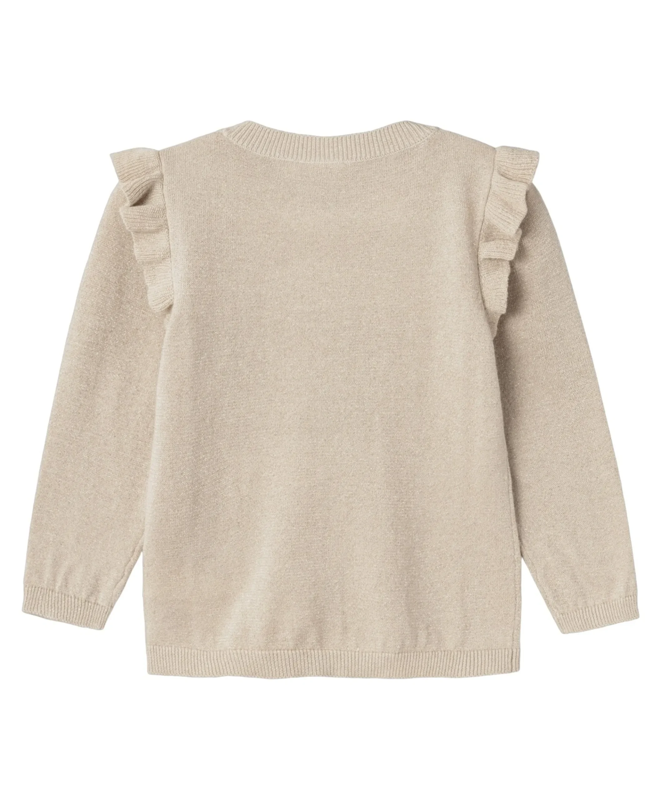Meisjes vest beige