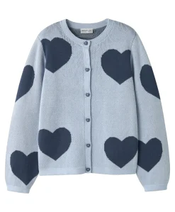Meisjes vest blauw