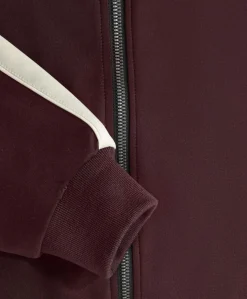 Meisjes vest bordeaux