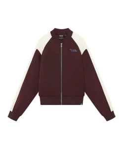 Meisjes vest bordeaux
