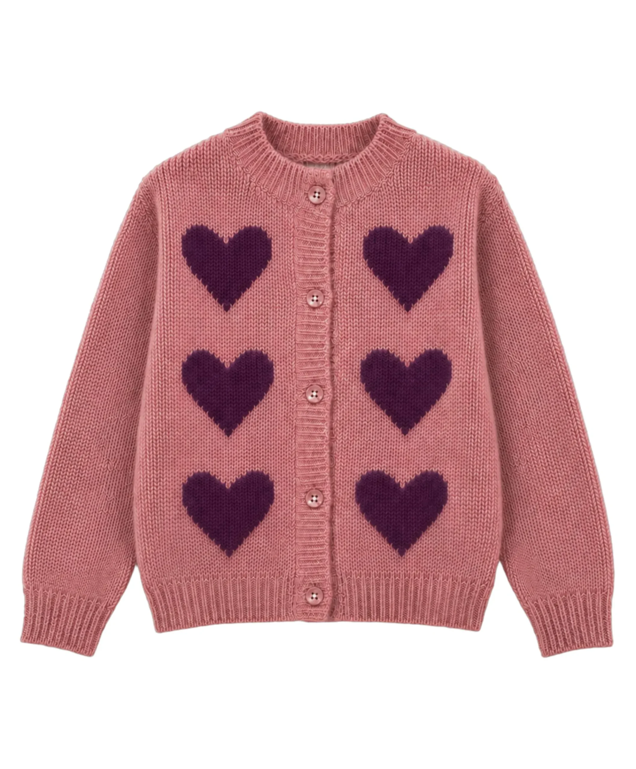 Meisjes vest bordeaux