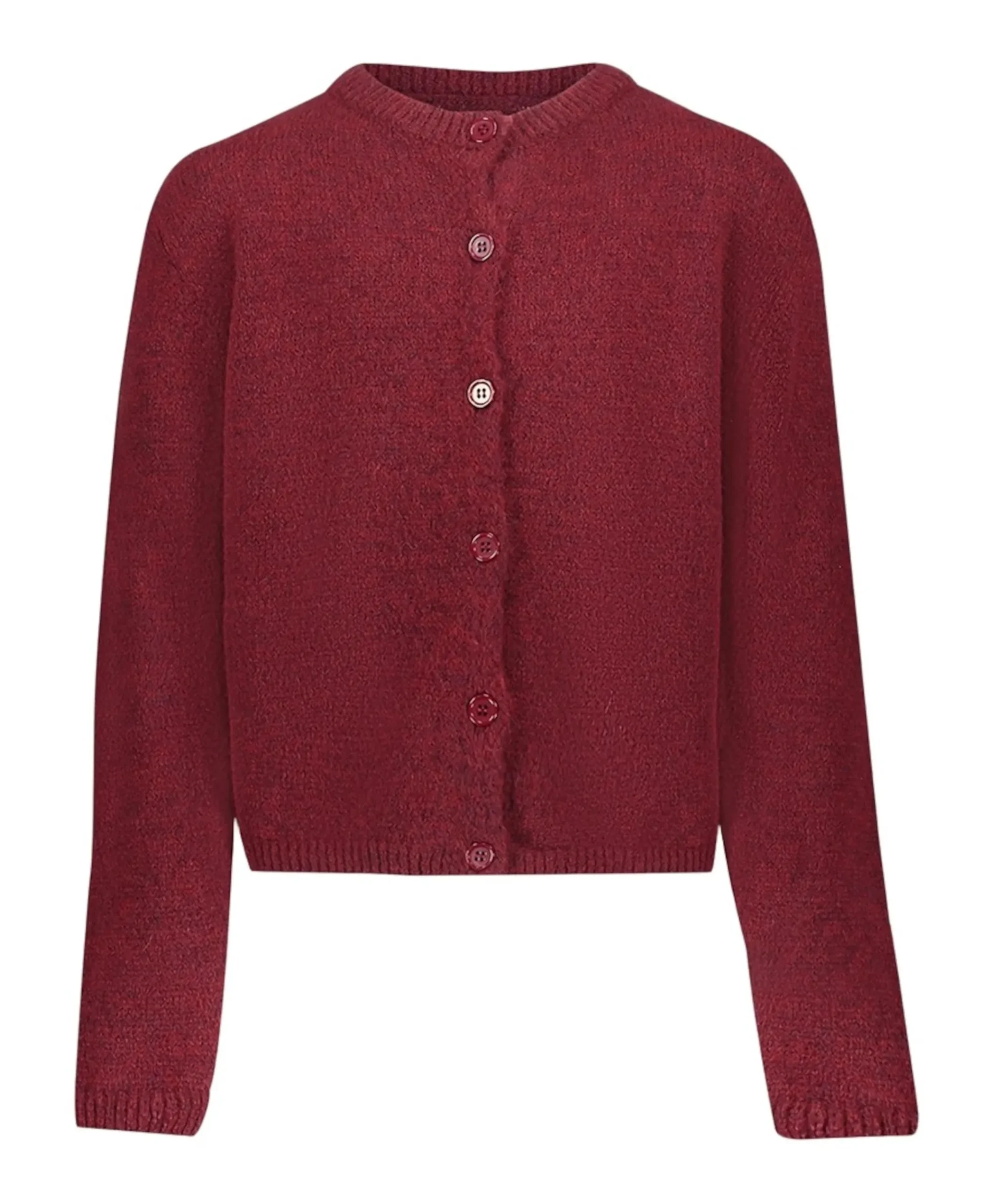 Meisjes vest bordeaux