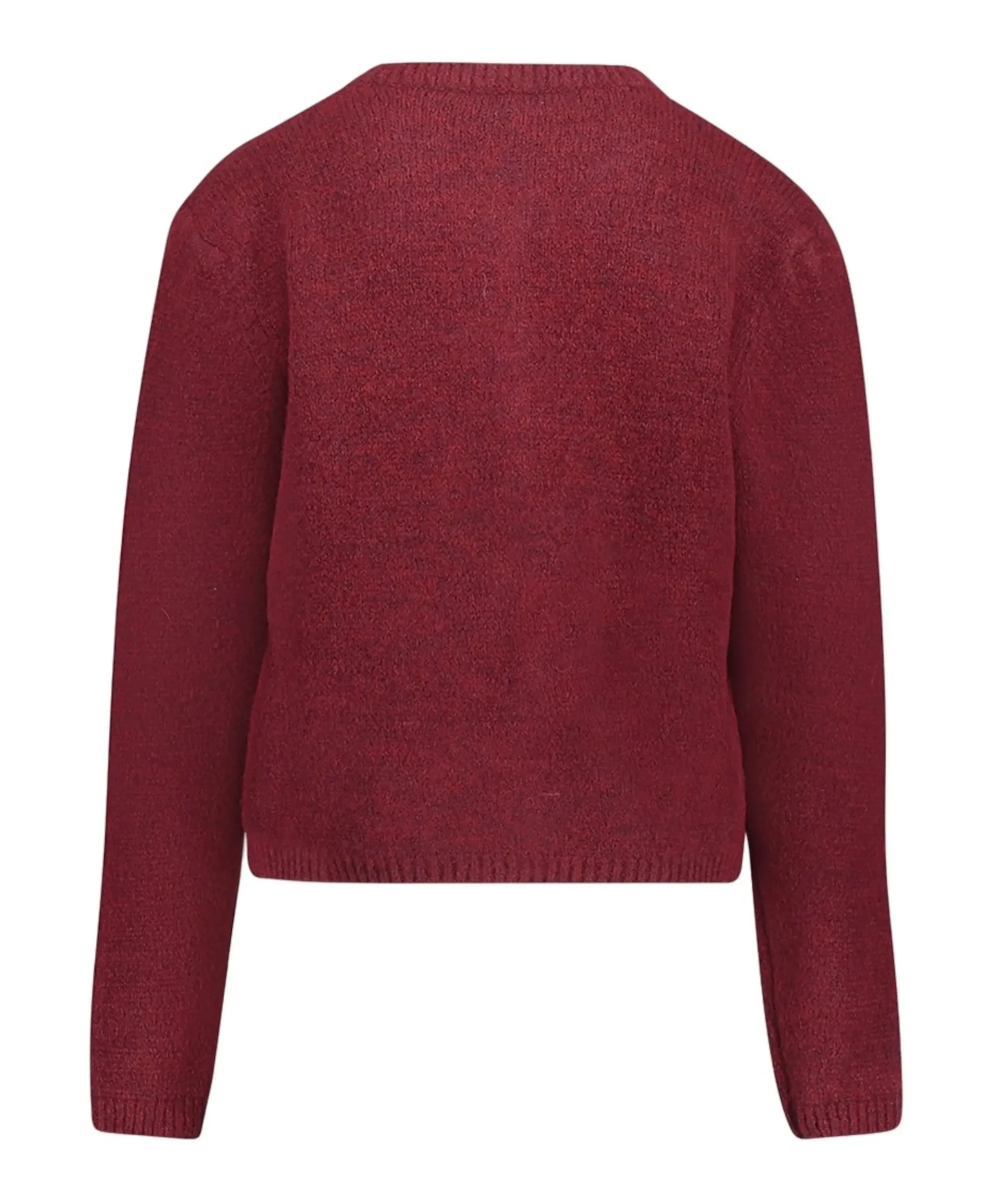 Meisjes vest bordeaux