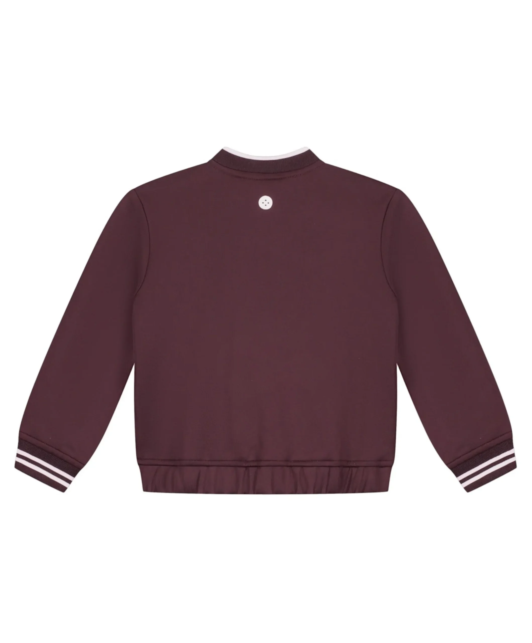 Meisjes vest bordeaux