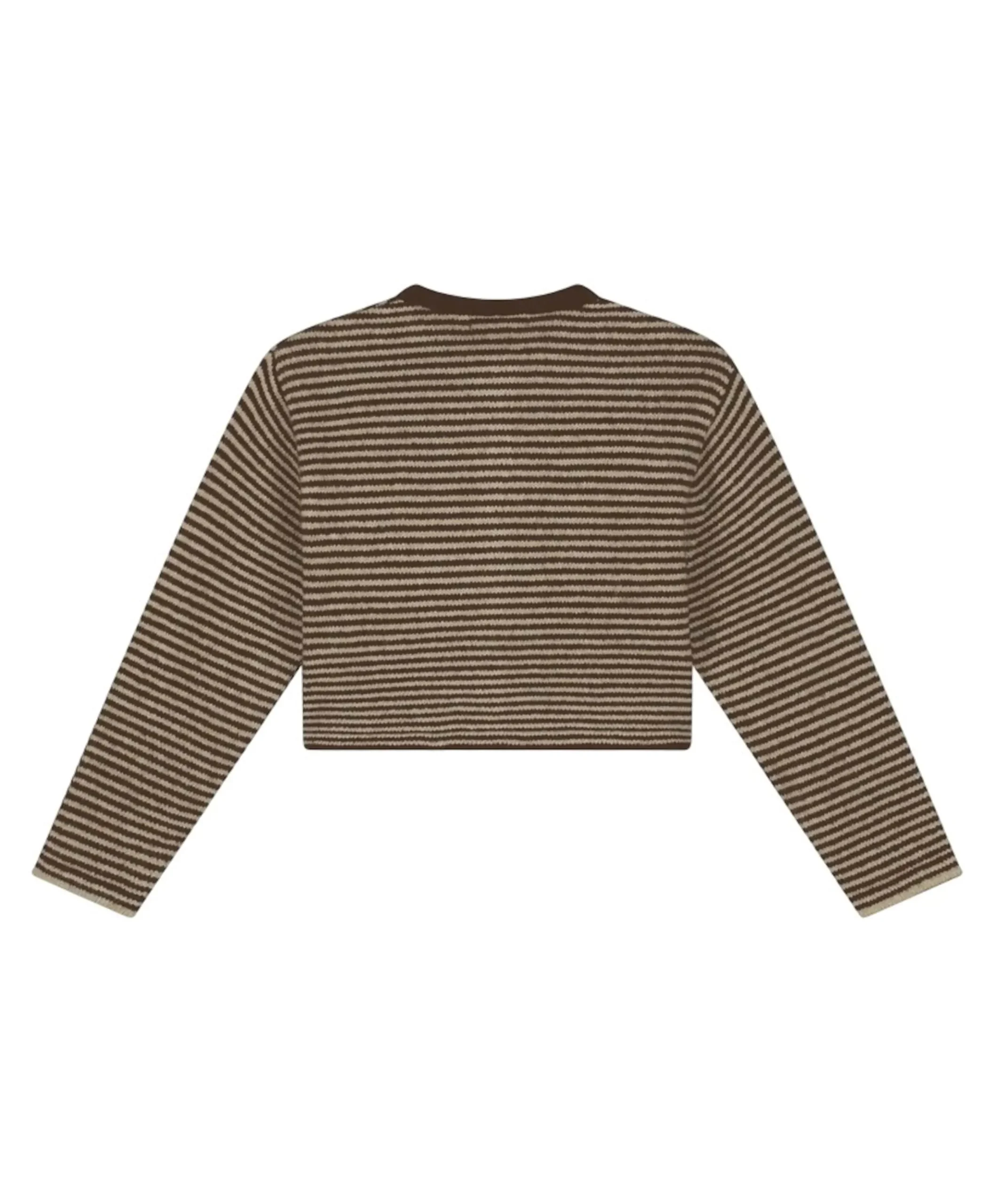 Meisjes vest bruin