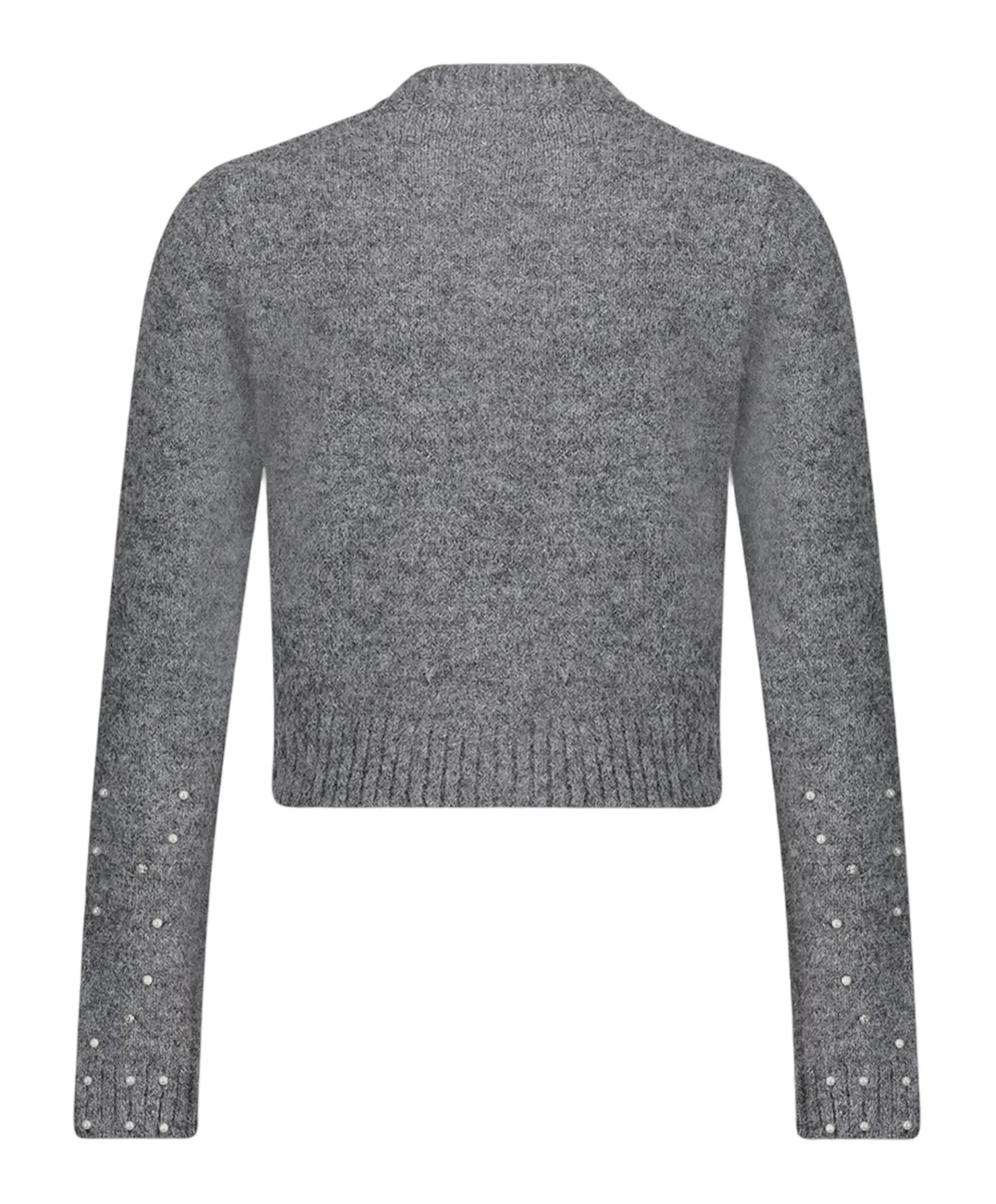 Meisjes vest grijs