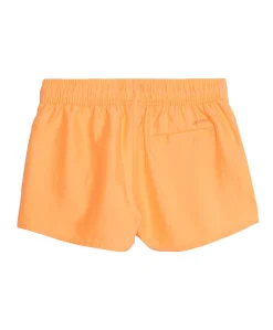 Meisjes zwemshort oranje