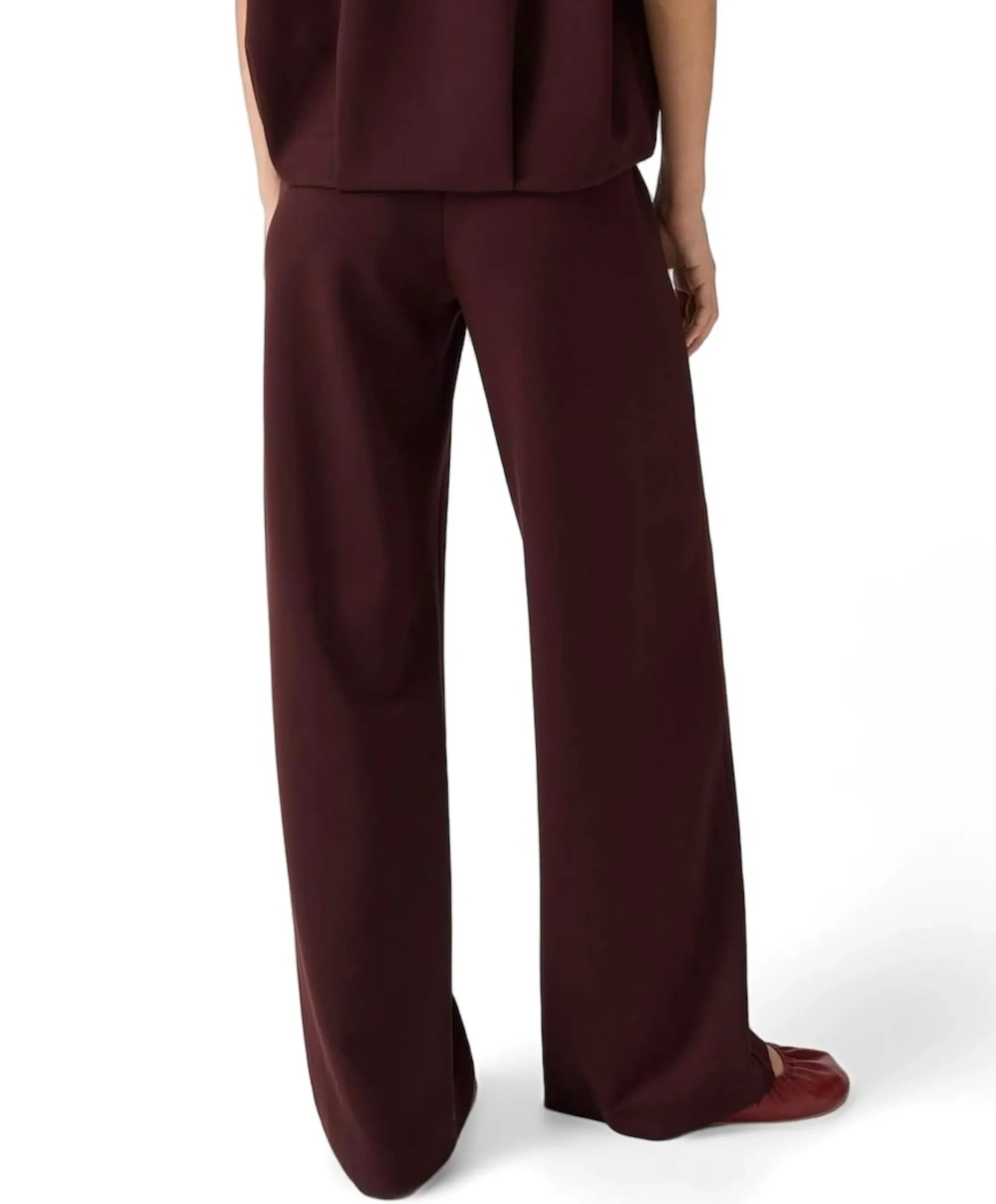 Melane chill dames broek bordeaux