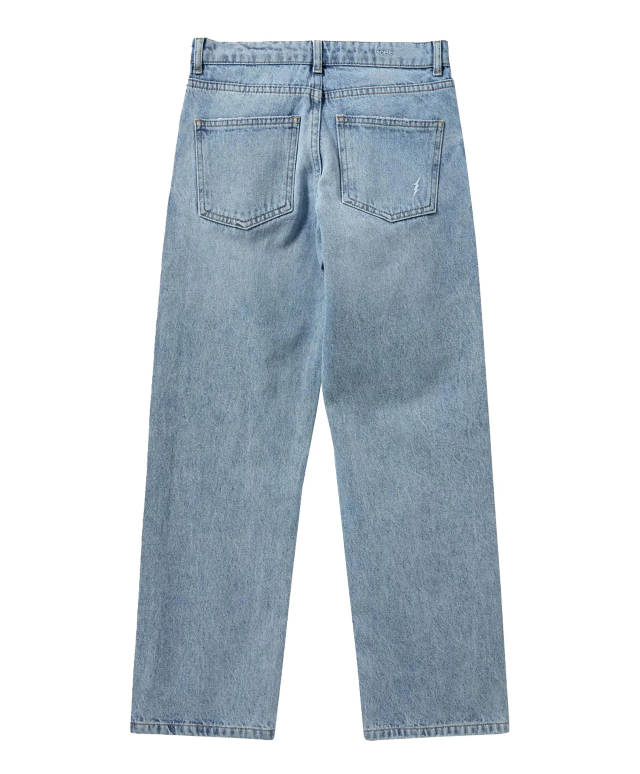 MELIKASY LOW WAIST jeans blauw