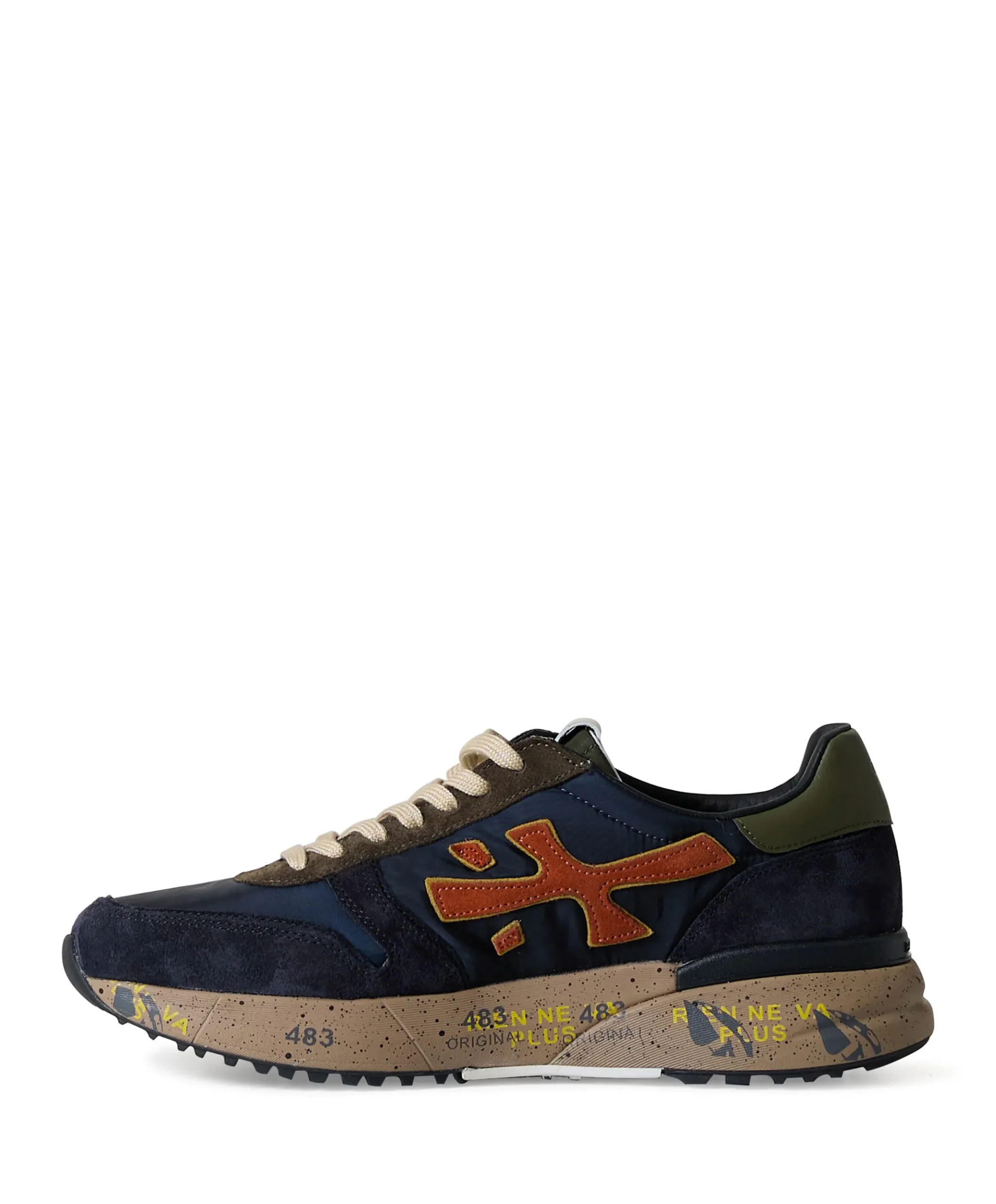 Mick heren sneakers blauw