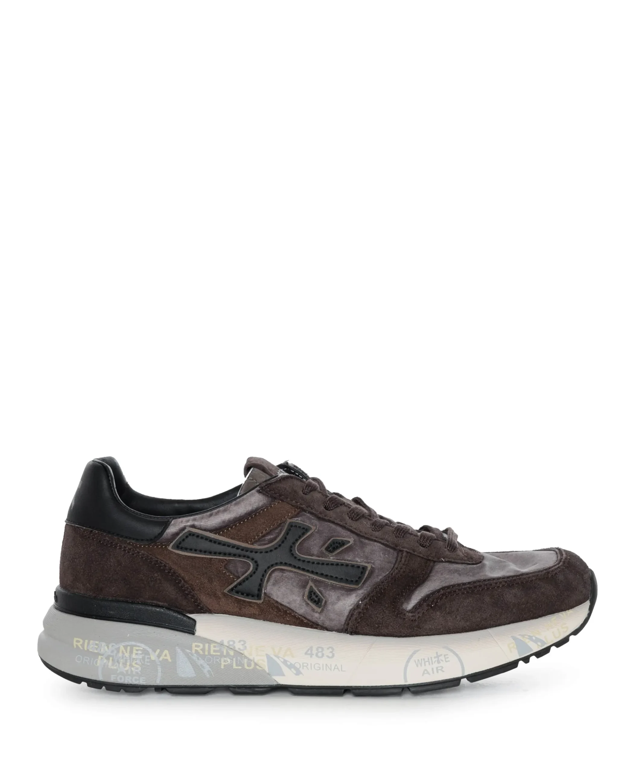 Mick heren sneakers bruin