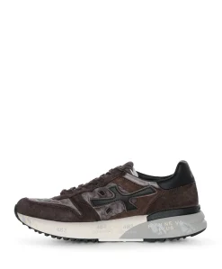 Mick heren sneakers bruin