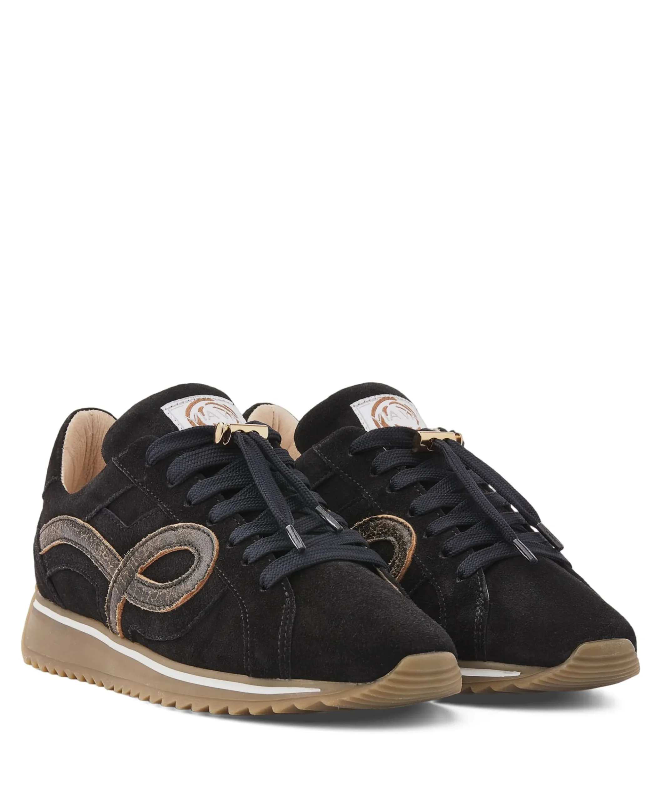 Mikki Eve dames sneakers zwart