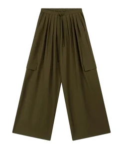 MILA dames broek groen