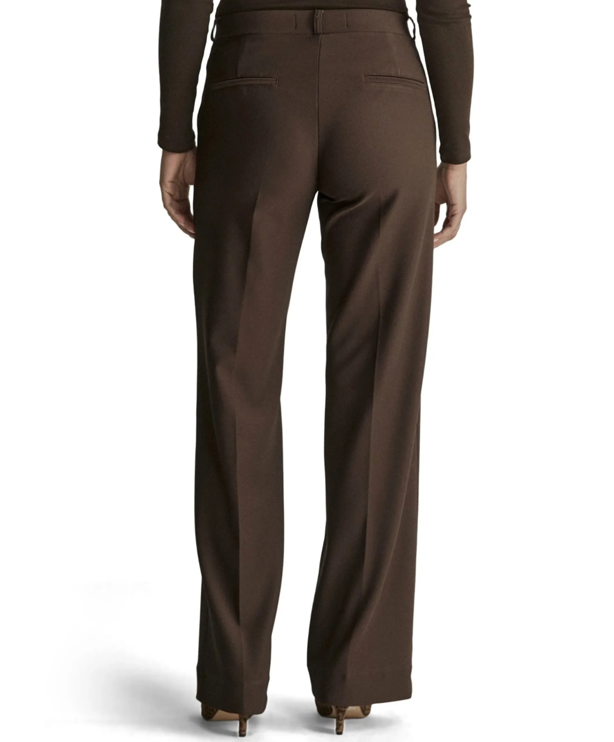Mira (Elastic) - Twill Jersey - 301 dames broek bruin