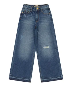 Monaco Crafted meisjes jeans blauw