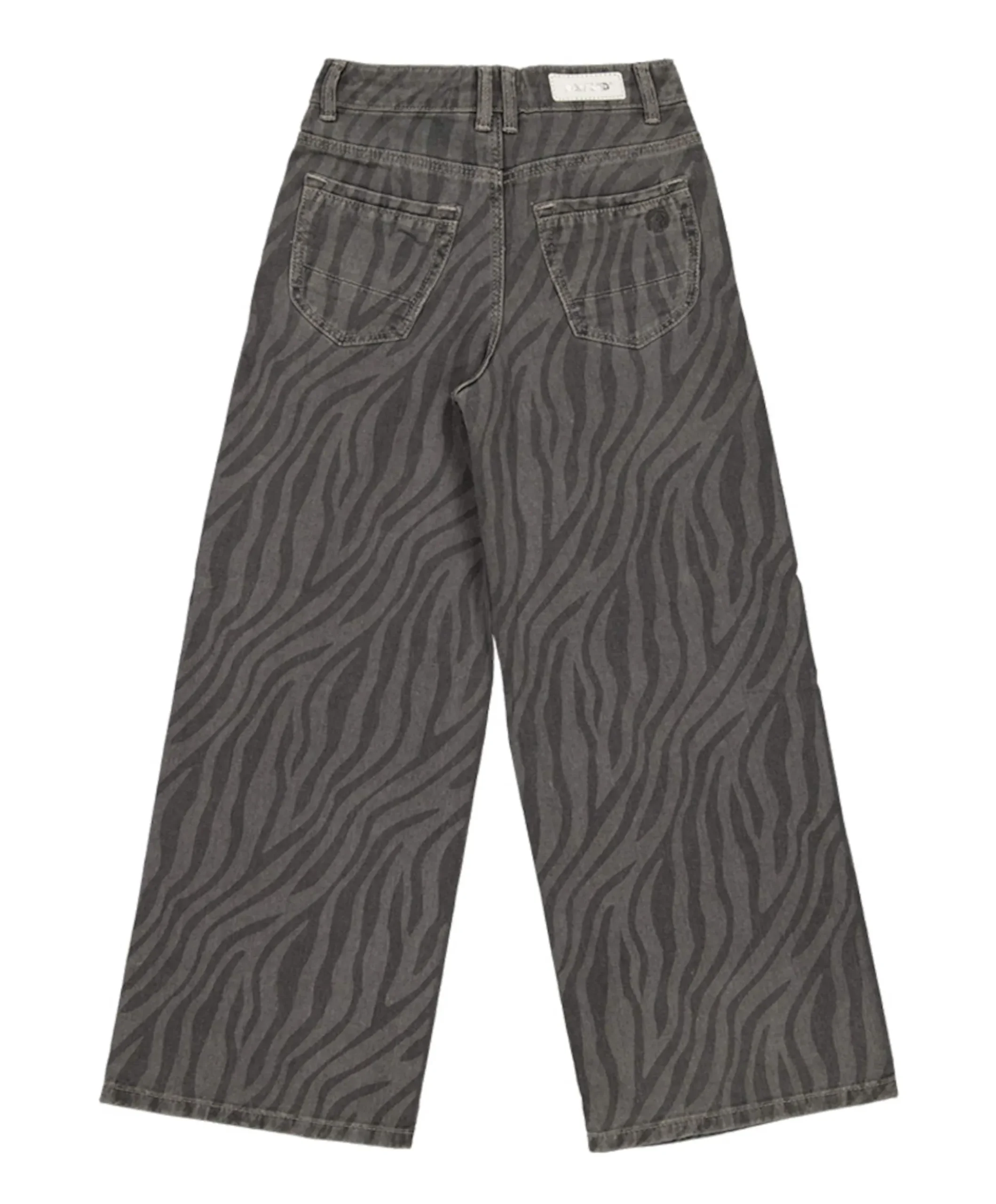 Monaco Zebra meisjes jeans grijs