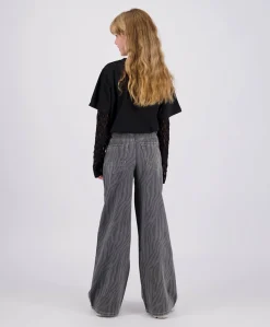 Monaco Zebra meisjes jeans grijs