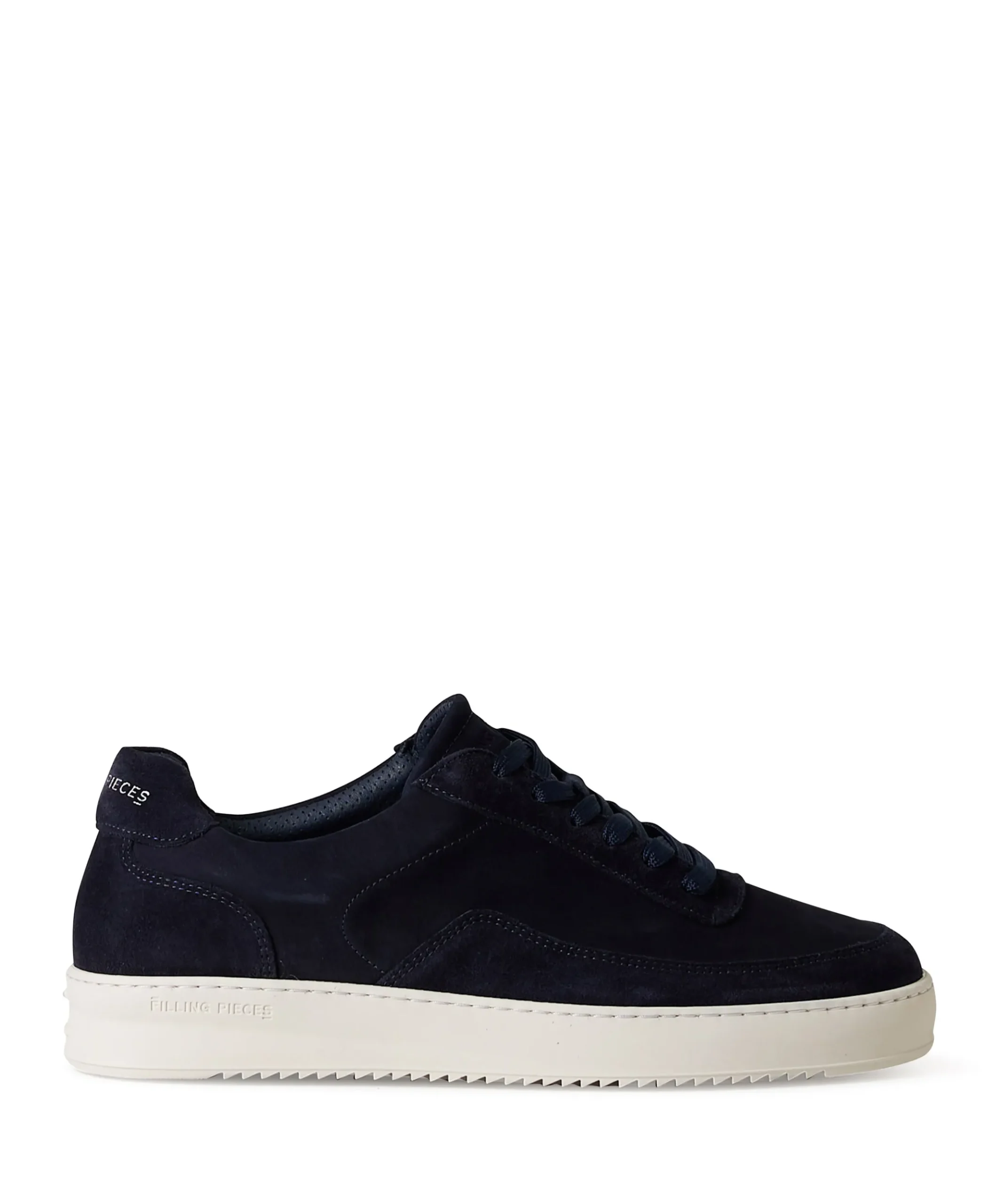 Mondo Suede Grain heren sneakers blauw