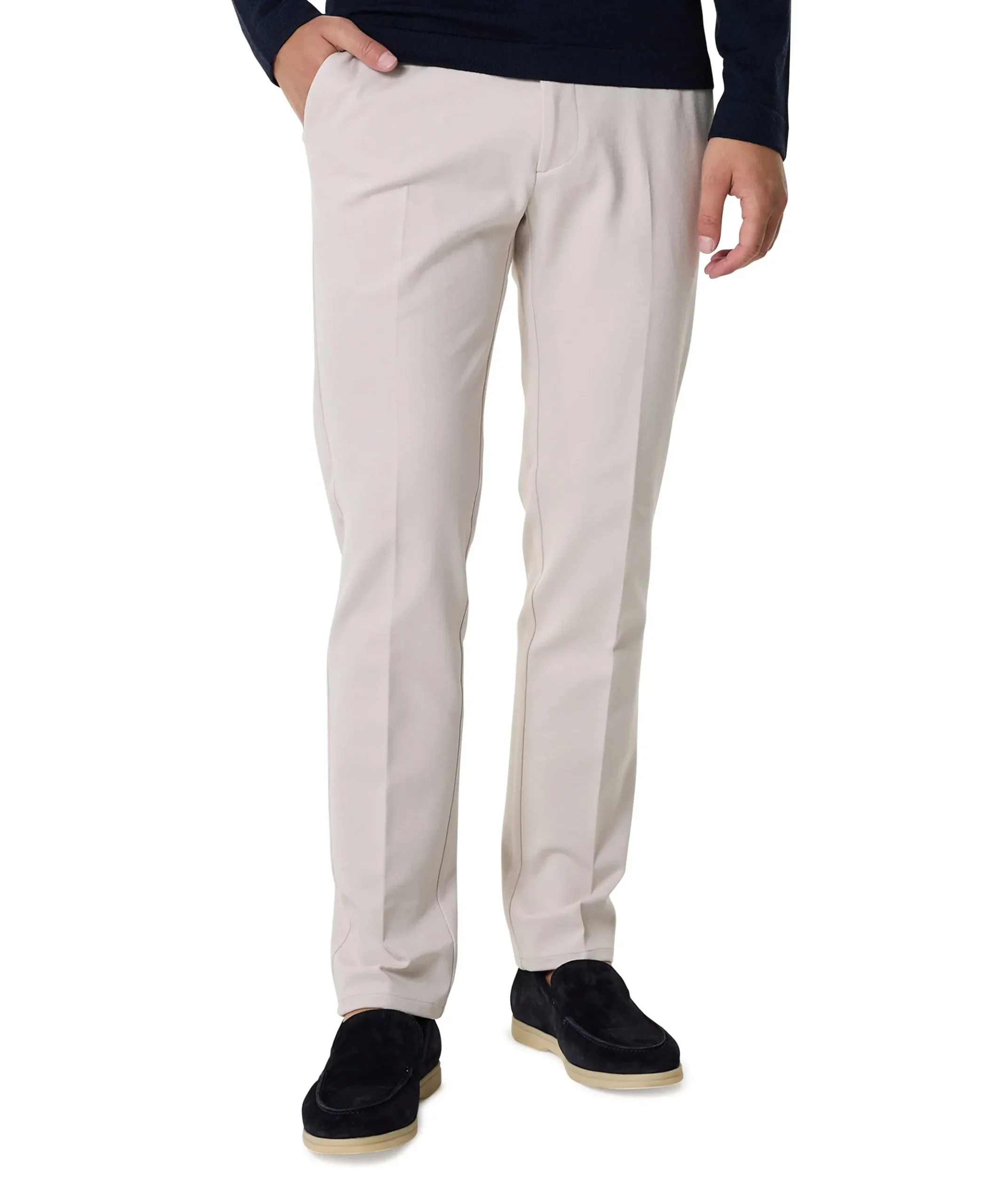 morello elax broek beige