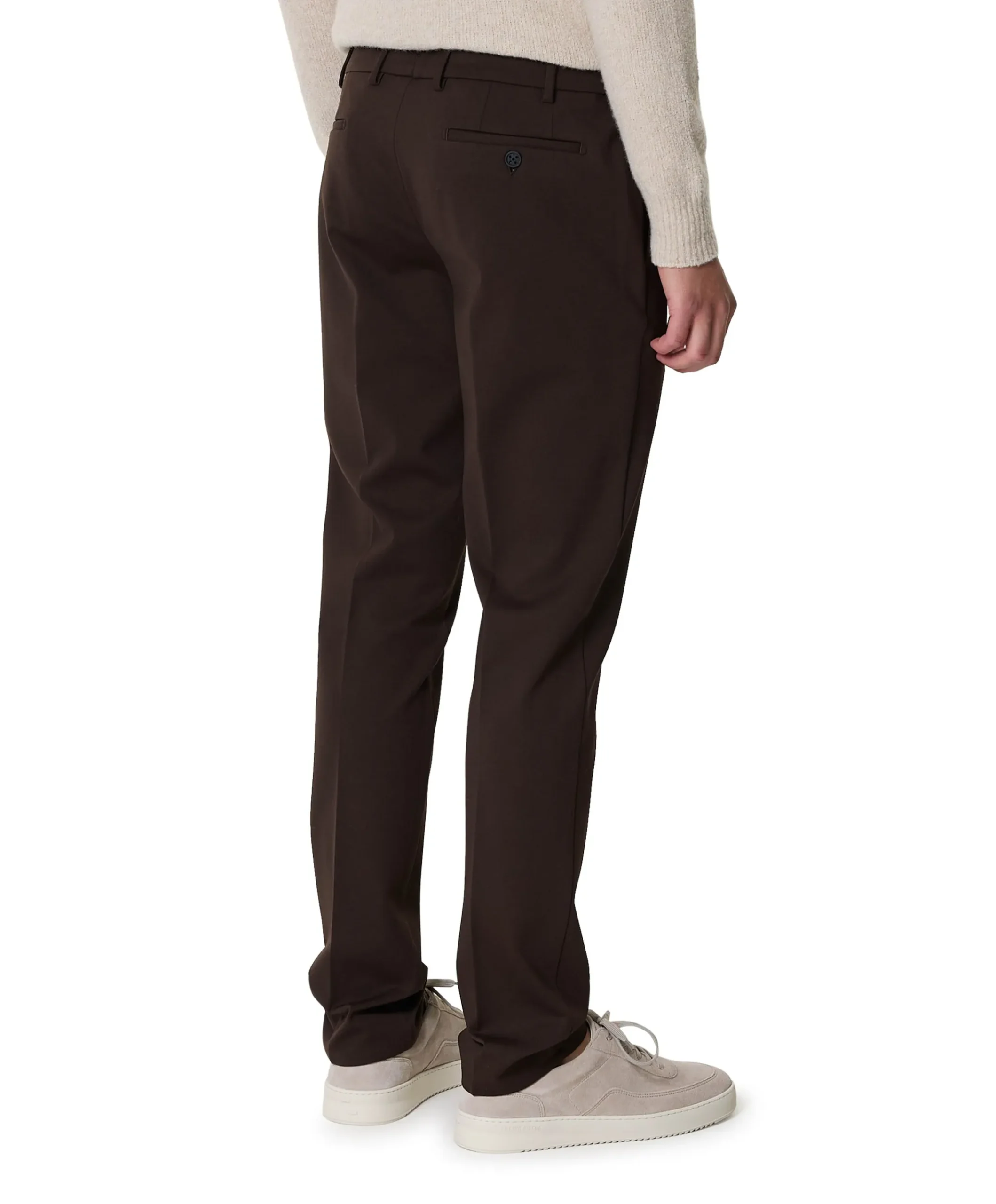 morello elax heren broek bruin