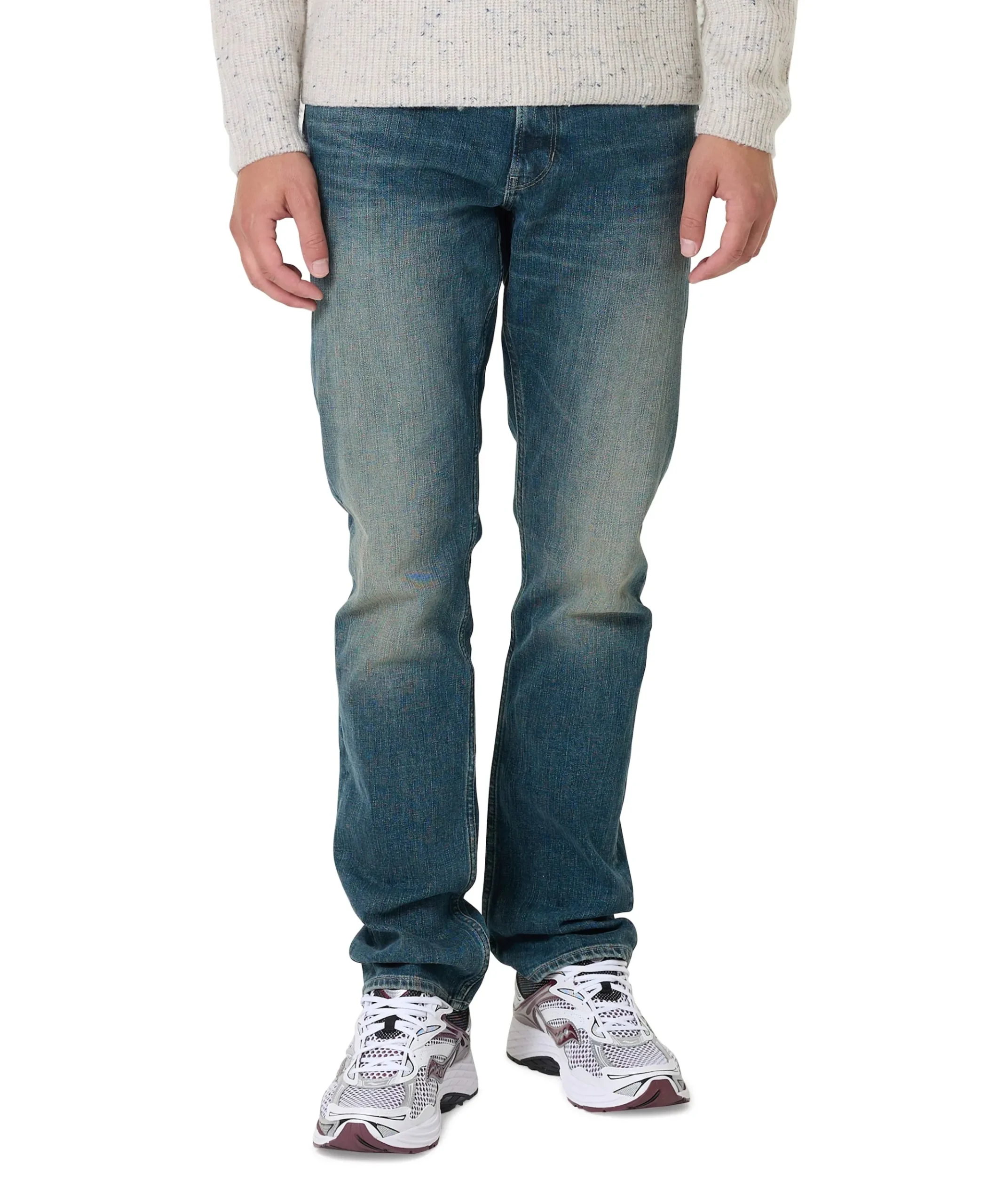 Mosa Straight heren jeans blauw