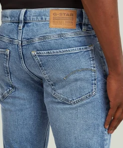 Mosa Straight heren jeans blauw