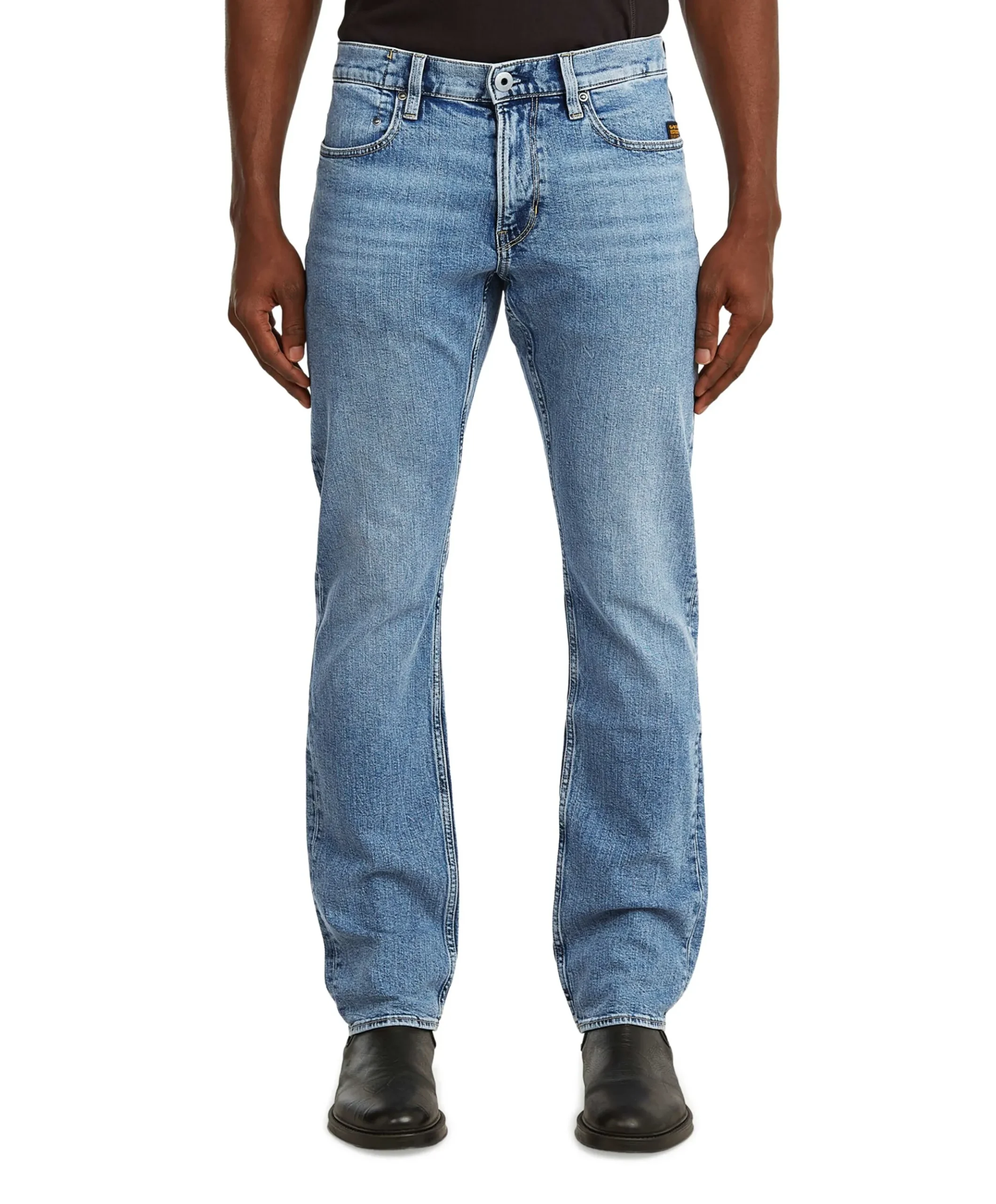 Mosa Straight heren jeans blauw