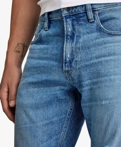 Mosa Straight heren jeans blauw