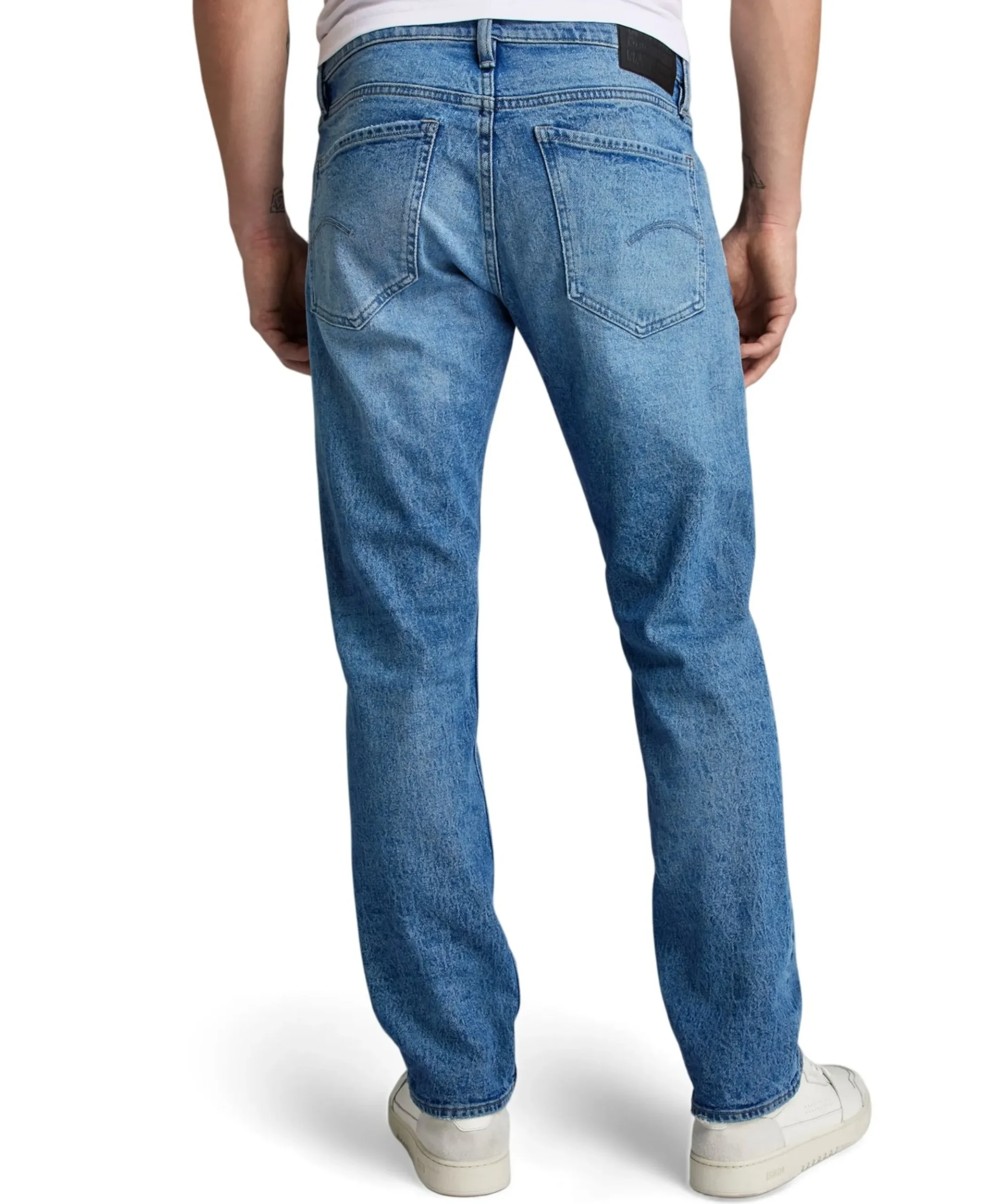 Mosa Straight heren jeans blauw