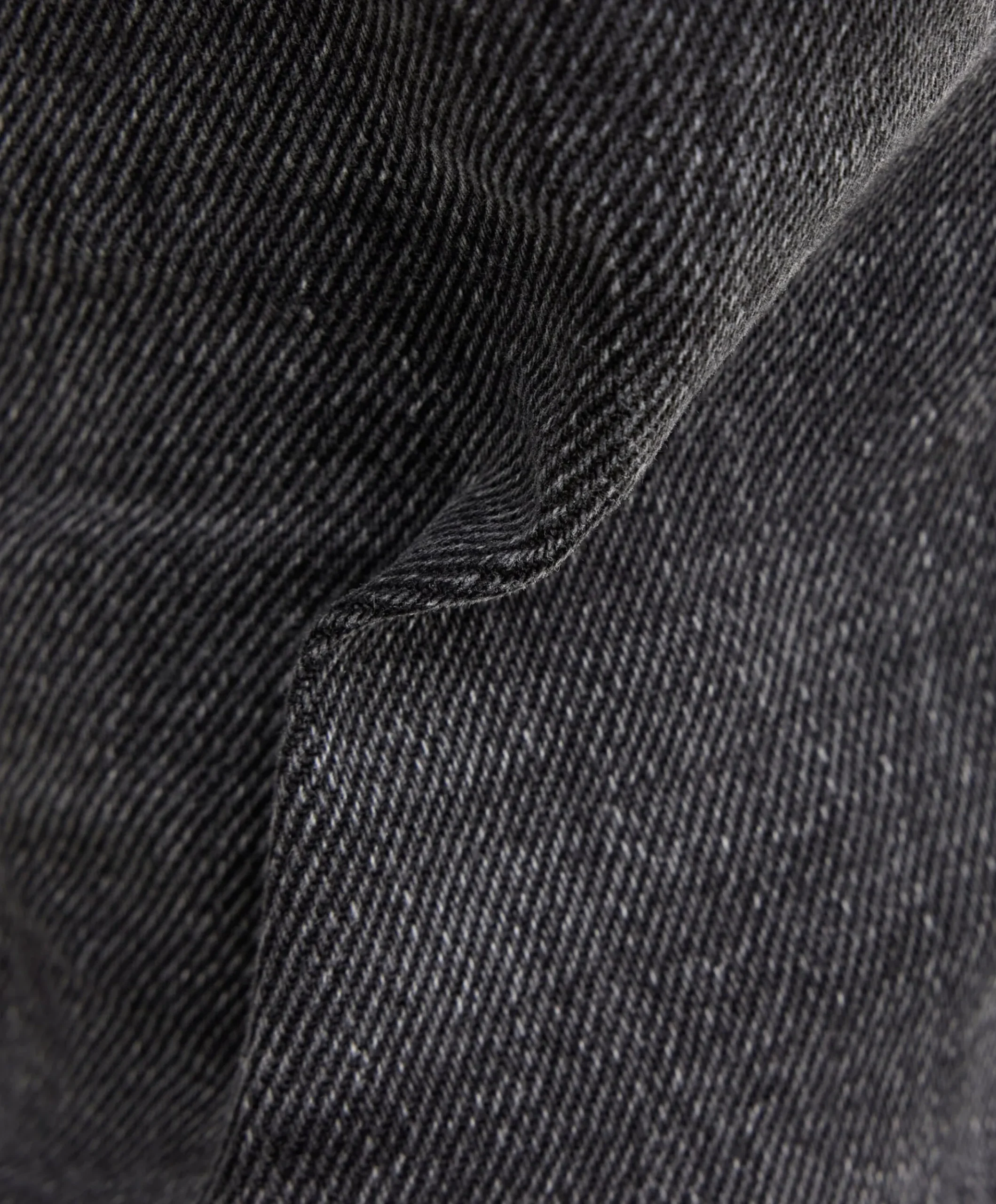 Mosa Straight heren jeans zwart